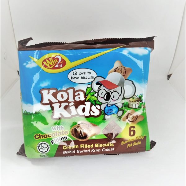 KOLA KIDS CREAM FILLED BISCUITS WITH CHOCOLATE FILLING