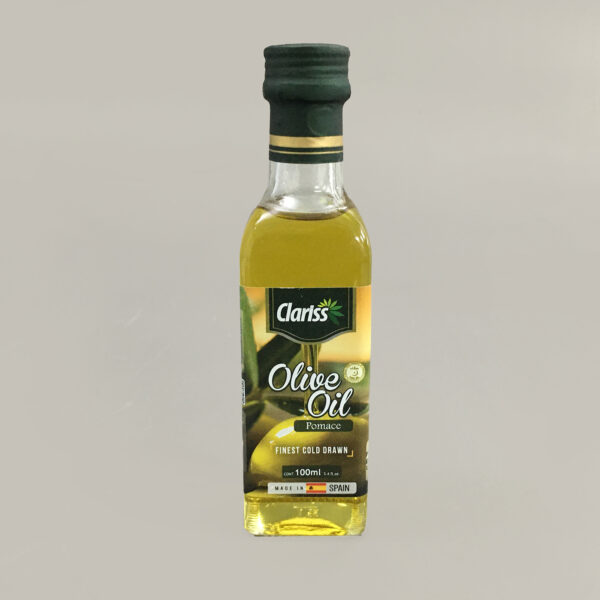 CLARISS OLIVE OIL GLASS BOTTLE 100 ML